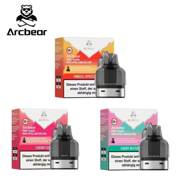 Arcbear Pro 15000 Pods - 20mg alle Sorten